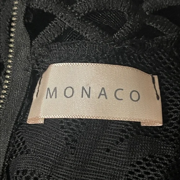 Monaco Black Lace Blouse - Picture 10 of 10